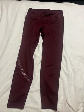 Under Armour Maroon Women's Running Leggings